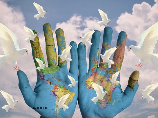 World Peace Hands