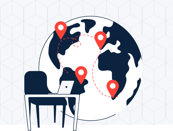 Earth with address pins