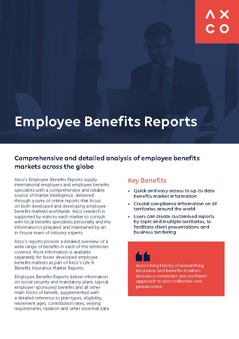 Axco Employee Benefits Report