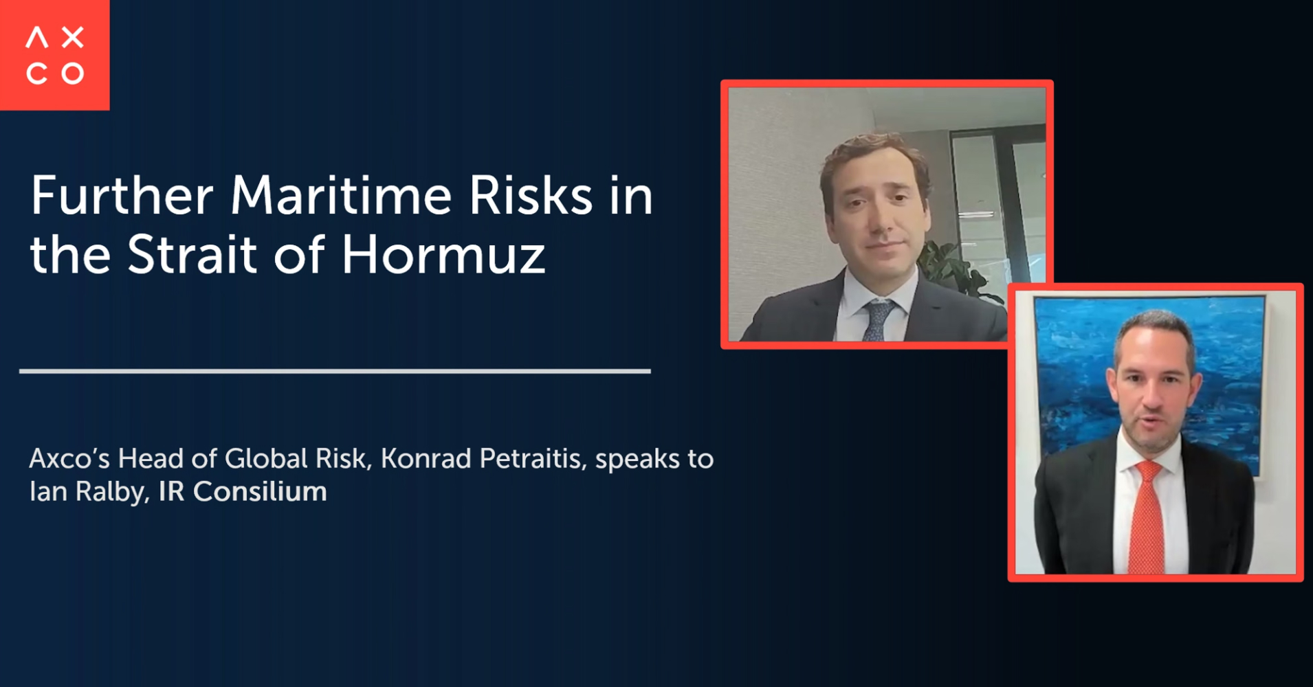 Global Risk Webinar
