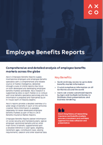 Downloads Employee Benefits Reports