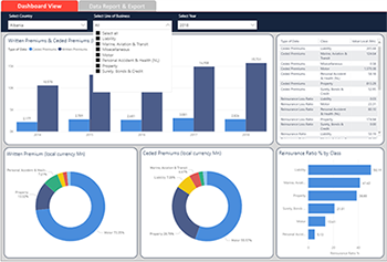 Reinsurance Data Dashboard