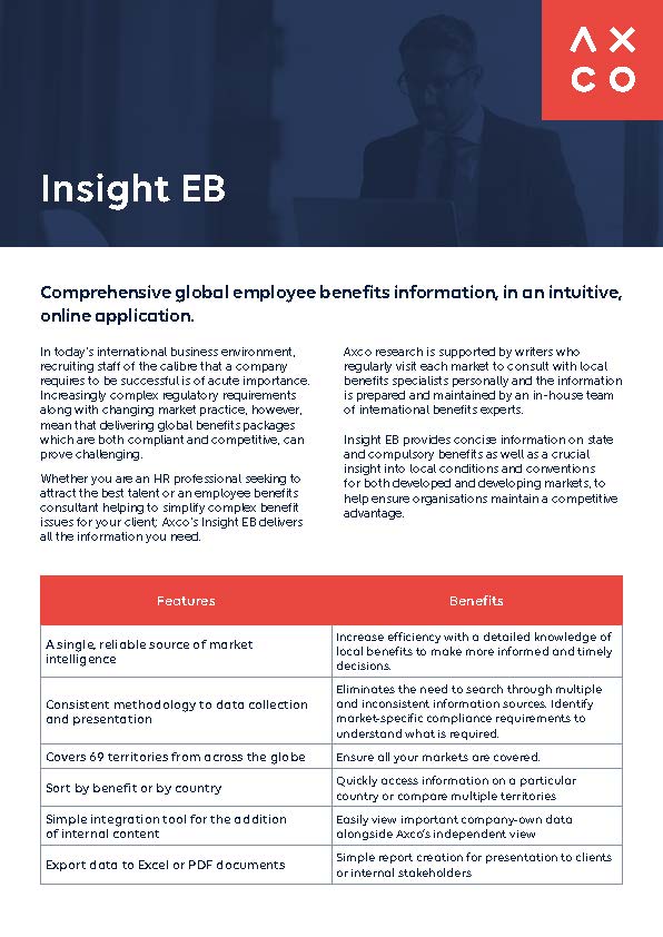 Axco Insight EB